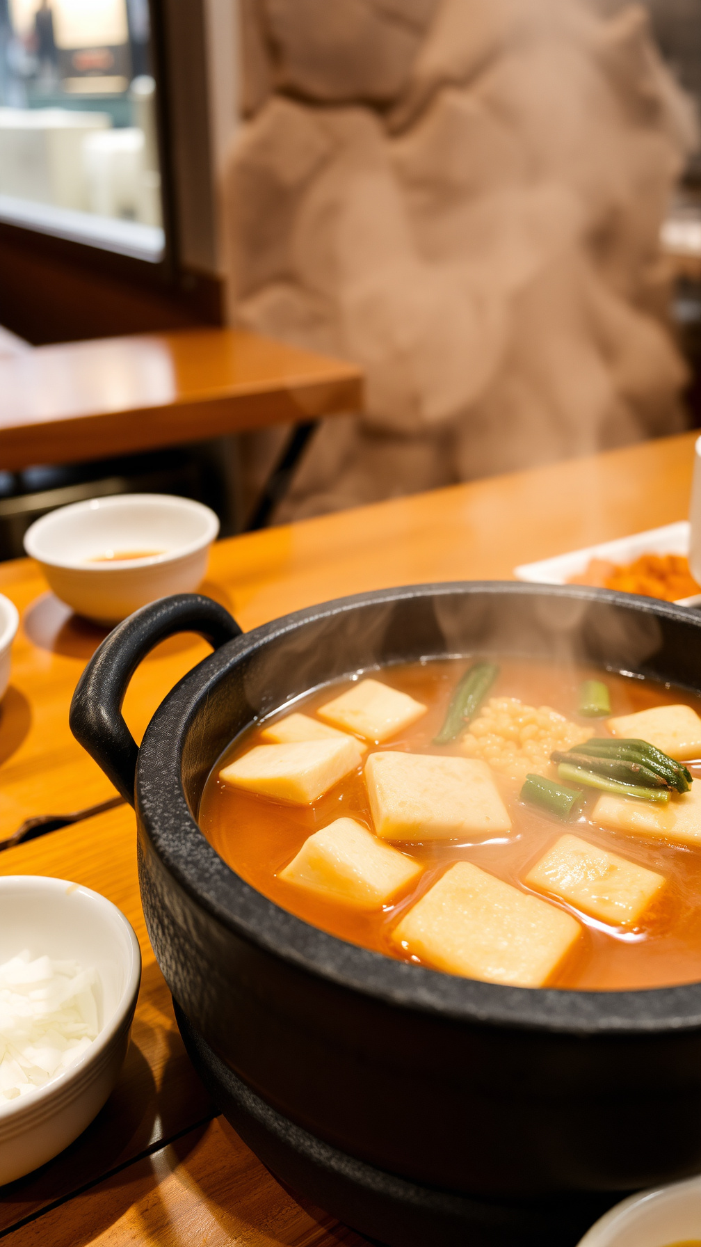 보글보글 끓는 된장찌개